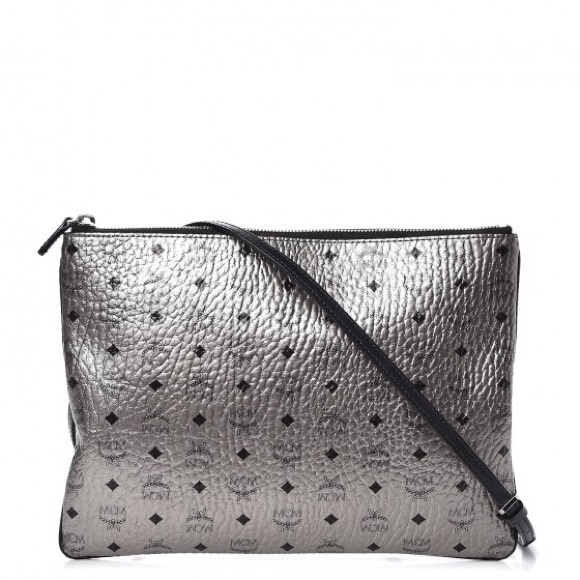 mcm grey crossbody